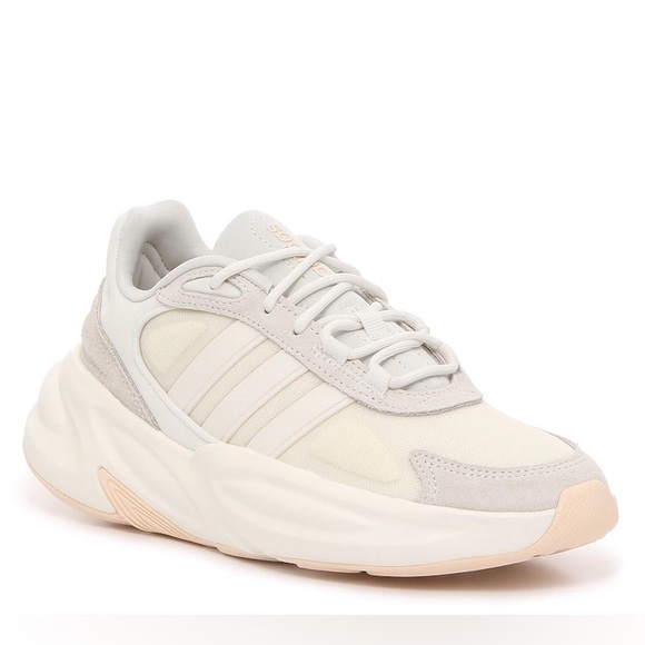 ADIDAS OZELLE SNEAKER | WOMEN'S SIZE 7 1/2 | off-white | never worn ⭐️ - Picture 1 of 7